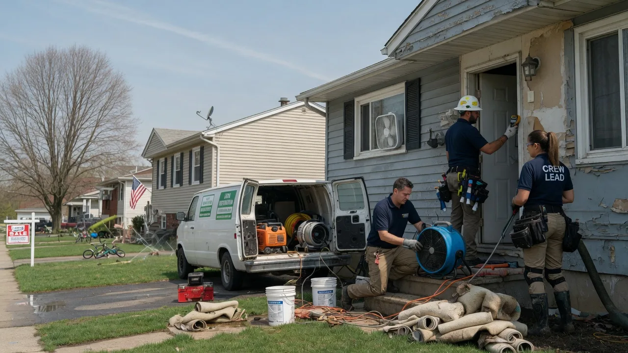 Flood Cleanup in Pittston, PA near me