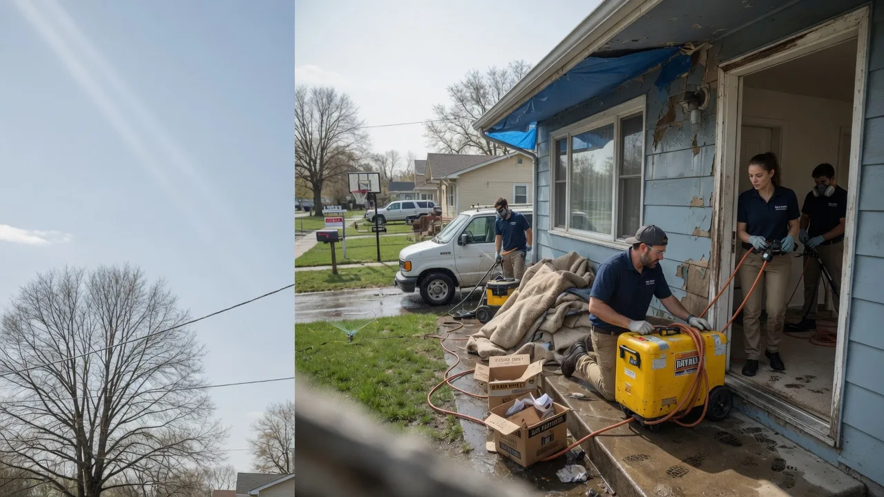 Basement Flood Cleanup in Pittston, PA near me